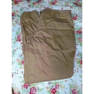 H&M Women's Brown/Tan Khaki Pants Size 10 Tapered
